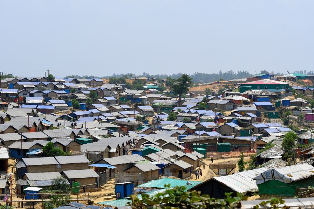 A Rohingya refugee camp at Balukhali in Cox's Bazar, Bangladesh, April 4, 2019. (shutterstock.com photo)