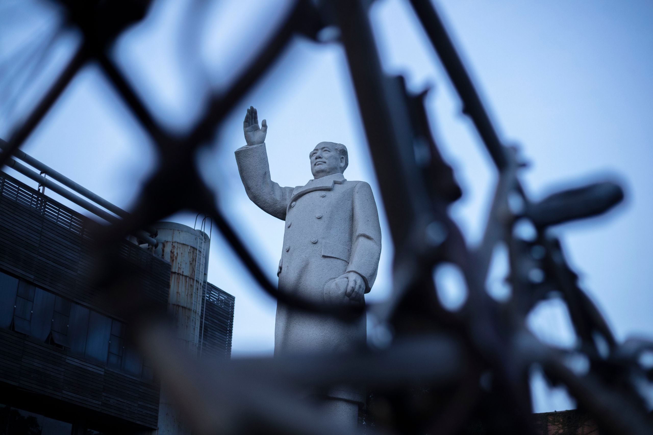 A monument of chairman Mao Zedong in a square in Nanchang, China. (shutterstock.com photo)