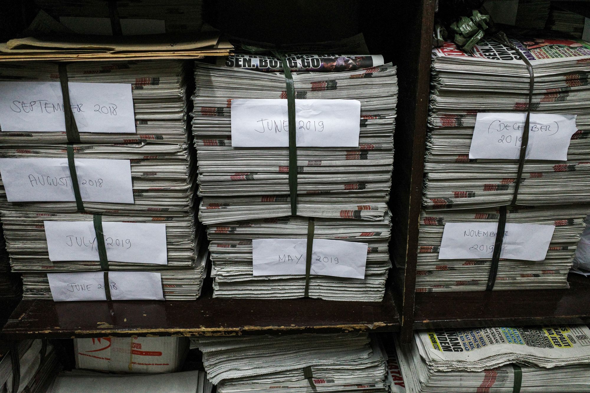 Remate relies on advertisements to continue its operations and compensate its workers. (Photo by Mark Saludes)