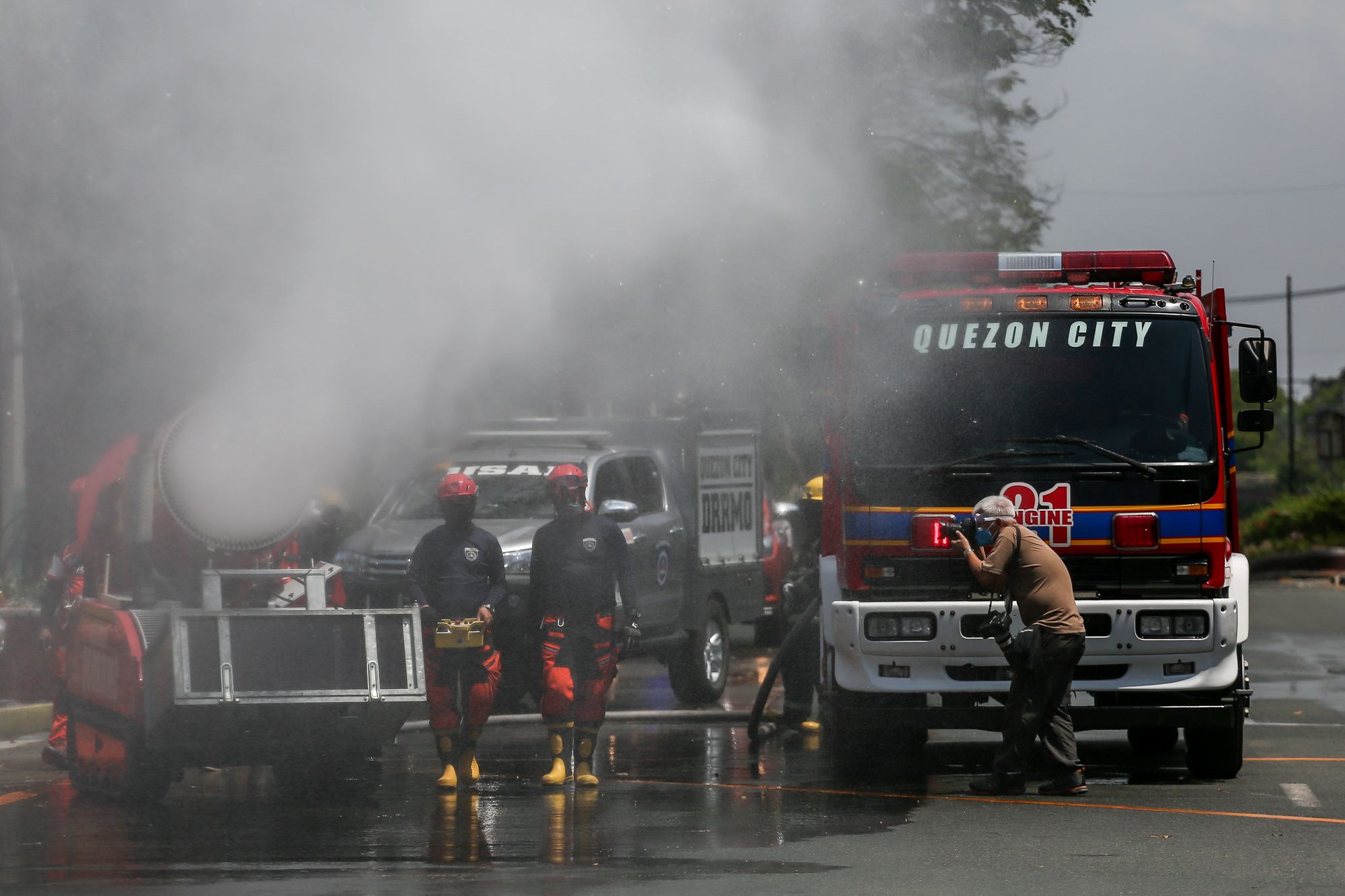 Arsenia Rabakal, a chandler in her 50s, prepares the candle molds. She trained in candle-making in 2016 when the diocesan social action ministry started to put up a candle recycling shop.