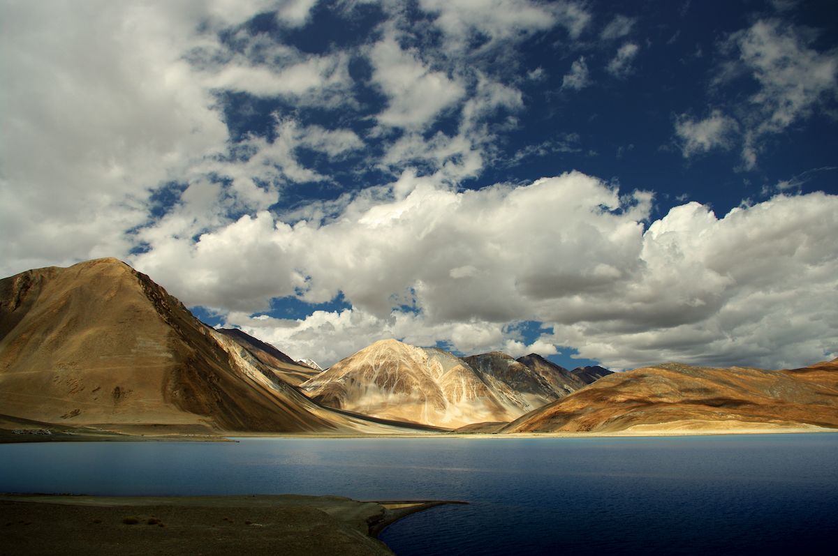Pagong Lake, Ladakh, India.
